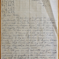 Letter from Father Willie Doyle S.J. to Hugh Doyle, 6 January 1916