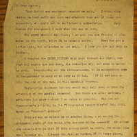 Letter from Francis Sheehy Skeffington to Joseph Skeffington, 27 February 1916