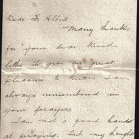 Letter from Kathleen Clarke to Fr Albert Bibby, 7 October 1916