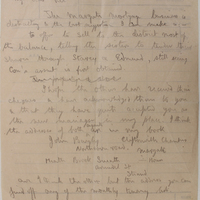 Letter from Wilfrid Spender to Lillian Spender, circa November 1915