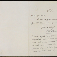 Letter from P.M. Power to Harris Power, 9 June 1916