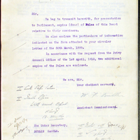 Letter from W.F. Butler to Robert Chalmers, 18 July 1916