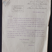 Letter from Norman C. King, 31 December 1920