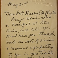 Letter from Mary Morel to Hanna Sheehy Skeffington, 21 May 1916