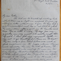 Letter from Father Willie Doyle S.J. to Hugh Doyle, 31 March 1916