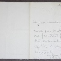 Letter from Bishop Joseph Hoare to John Francis Hogan, 18 May 1916