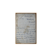 Letter from Marian Blake to Willie Daly, 16 March 1923