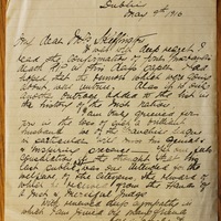 Letter from May Moran to Hanna Sheehy Skeffington, 9 May 1916