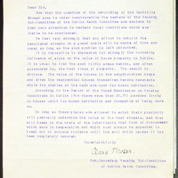 Letter from Clara Moser to Herbert Samuel, 3 June 1916