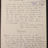 Letter from Jones McKenna to Lord Wimborne, 21 August 1916