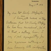 Letter to Hanna Sheehy Skeffington, 11 May 1916