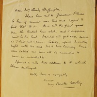 Letter from Mary Bourke Dowling to Hanna Sheehy Skeffington, 3 May 1916