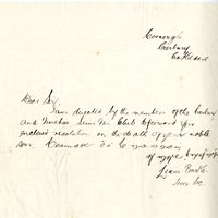 Letter from Carbury &amp; Timahoe Sinn Fein Club to Gregory Ashe [1917]