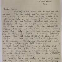 Letter from Celia Duffin  to her mother Maria Duffin, 14 February, 1916