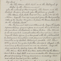 Letter from Robert Carson to Herbert Asquith, 11 March 1916