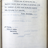 Letter from Patrick Carey to Mrs. Willis, 24 November 1915