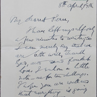 Letter from Patrick Langford Beazley to Piaras Béaslaí with 10 shillings