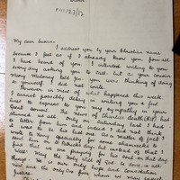 Letter from Nora Ring to Susan Daly, March 1923