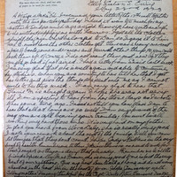 Letter from Thomas Daly to Mary Daly, 23 May 1923