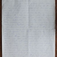 Letter from Marie Martin to her mother Mary Martin, 24 January 1916