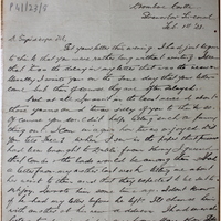 Letter from Charlie Daly to Sinéad Ring, 1 February 1923