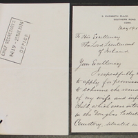 Letter from Thomas G. Buchanan to Lord Wimborne, 19 May 1916