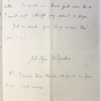 Letter from Sir Wilfrid Spender to his wife Lady Lillian Spender, 23 August 1916