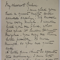 Letter from Maria Duffin to Celia Duffin,  6 February 1916