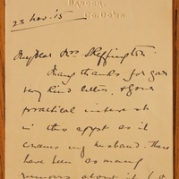 Letter from Elizabeth McCracken to Hanna Sheehy Skeffington, 23 November 1915