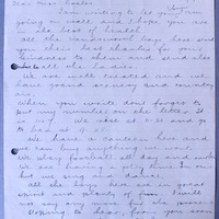 Letter from James Daly to Miss Coates, 29 June 1916