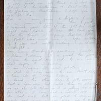 Letter from Marie Martin to her mother Mary Martin, 1915