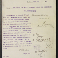 Letter from  W. Plunkett to Owen O&#039;Brien, 19 June 1916