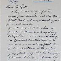 Letter from Fr. Thomas (James) Crotty to Sir Roger Casement, 30 November 1915