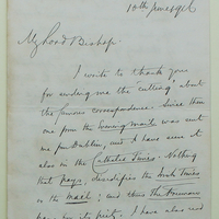 Letter from Michael O&#039;Riordan to Bishop E. T. O&#039;Dwyer, 10 June 1916