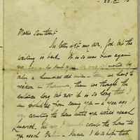 Letter from Robert Monteith to Mollie Monteith, 22 December 1915