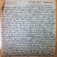 Letter from Thomas Daly to Mary Daly, 28 August 1923