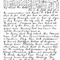 Letter from Sr Augustine to Rev. Mother [Columba Ryan] Convent of Mercy, 29 April 1916 