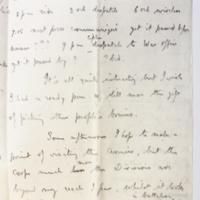 Letter from Sir Wilfrid Spender to his wife Lady Lillian Spender, 3 August 1916