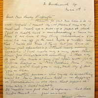 Letter from Jane Gibson to Hanna Sheehy Skeffington, 13 March 1916