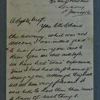 Letter from MW O&#039;Reilly to &#039;A Cara&#039;, 1 June 1916