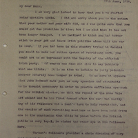 Letter from Hugh de Fellenberg Montgomery to Hugo, 27 June 1916