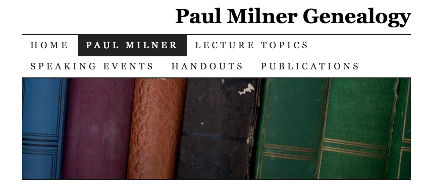 Paul Milner | Genealogy Blog