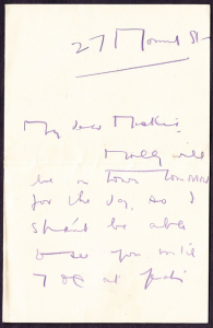 Letter from Susan Fitzgerald to Michael Gorman, 10 November 1915