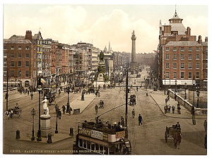 Sackville Street and O'Connell Bridge © Library of Congress