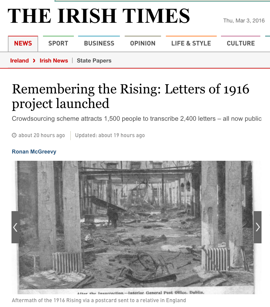 Irish Times, 3 March 2016