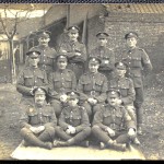 Peter Mooney in France (middle row on the right)