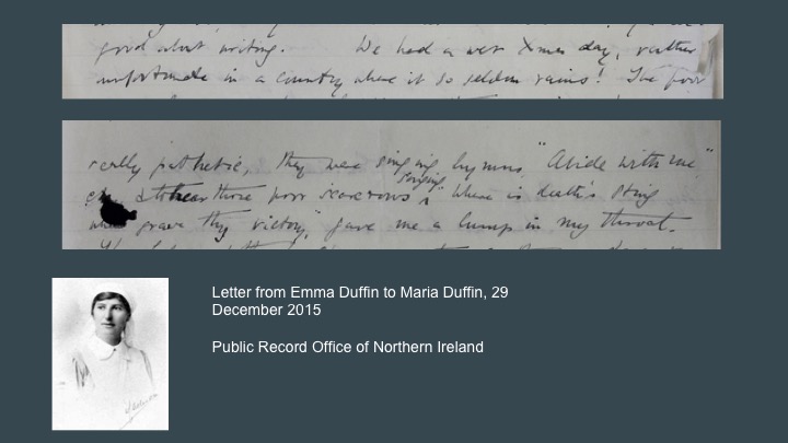 Emma Duffin | Letters of 1916