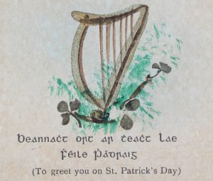 St Patrick's Day Postcard